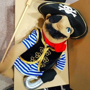 Melissa and Doug Pirate Hand Puppet, Excellent Condition